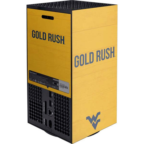 West Virginia University Mountaineers XBox Series X Digital Edition Console Skin